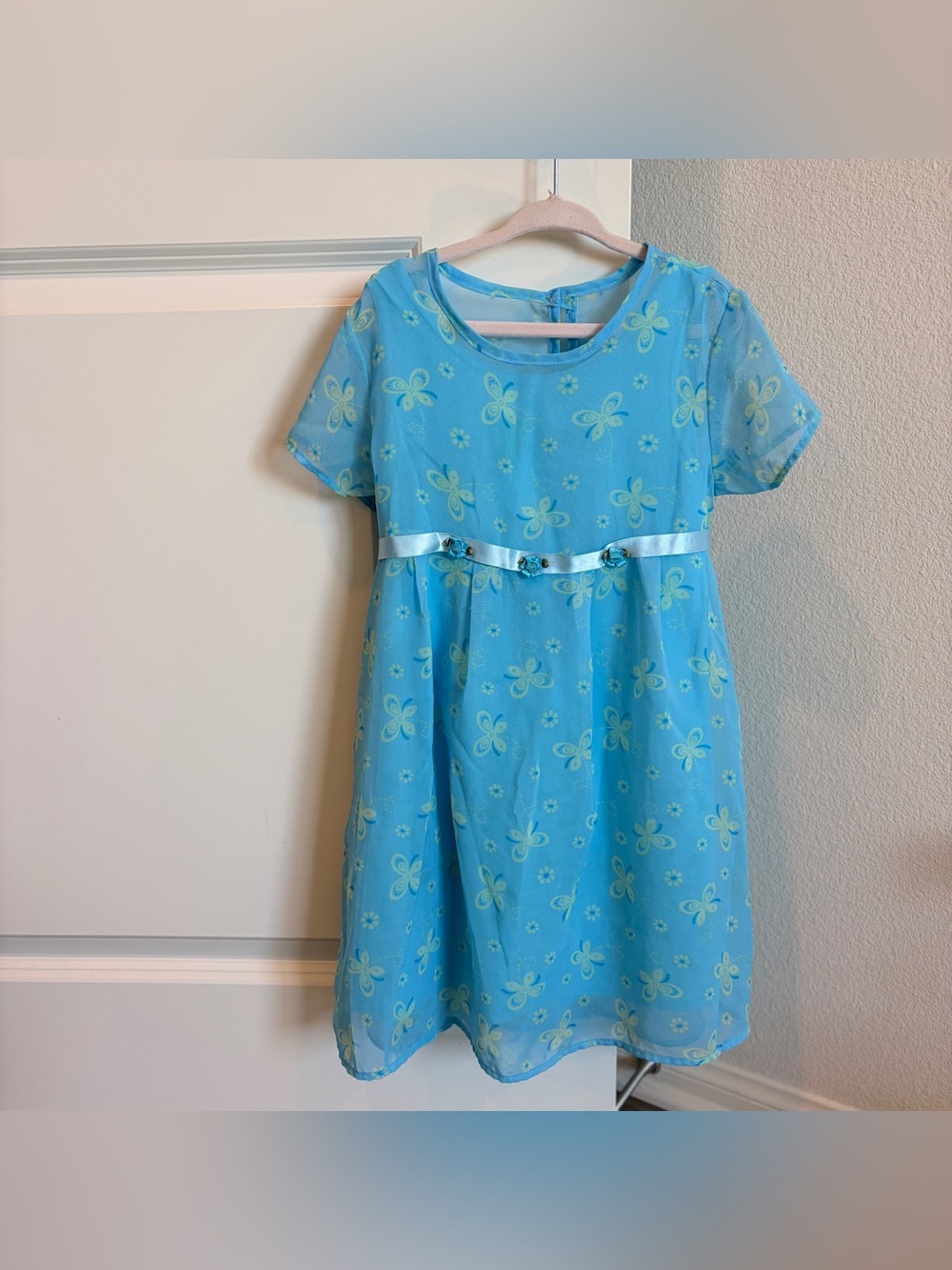 Speechless little girls butterfly print dress